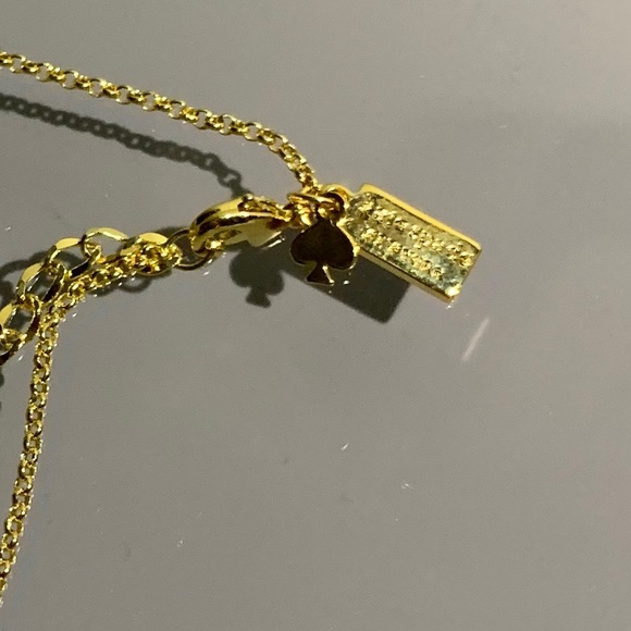 Kate Spade♠️NY yours truly pave ❤️pendant necklace - Picture 9 of 9